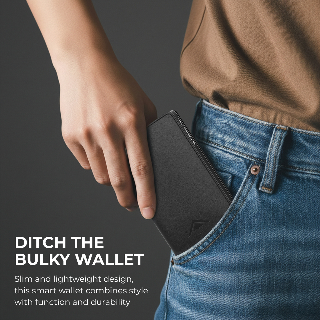 Bulky Wallet Avenger RFID Bifold Wallet | The Original Best-Selling Minimalist Card