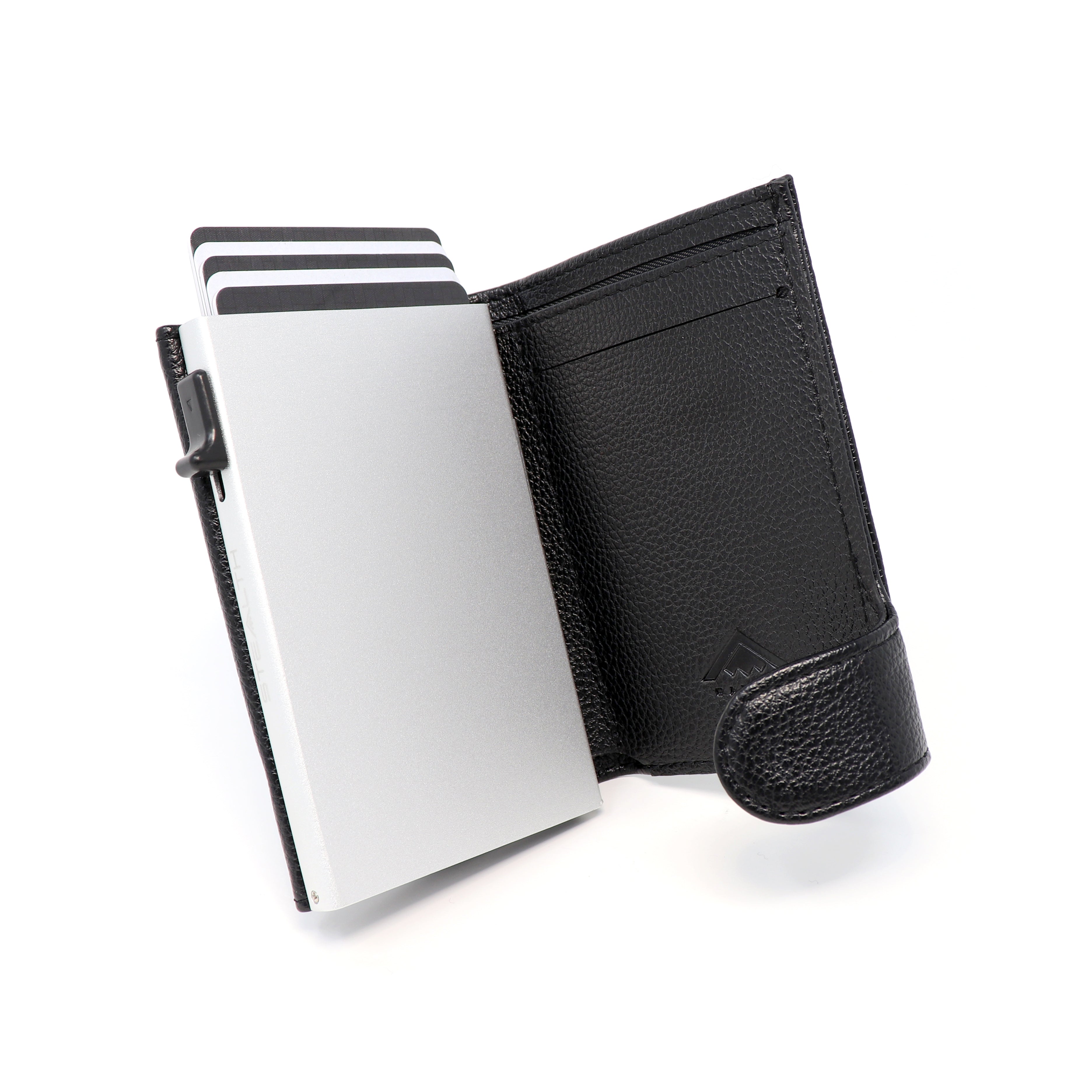 Wallet Inside Raptor RFID Trifold Wallet | The Minimalist Card Holder with Large Not